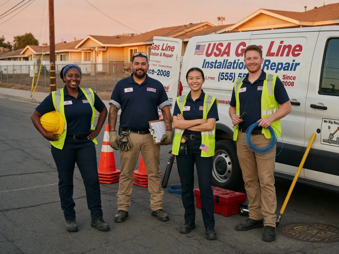 Gas Line Installation company in Big Run, PA